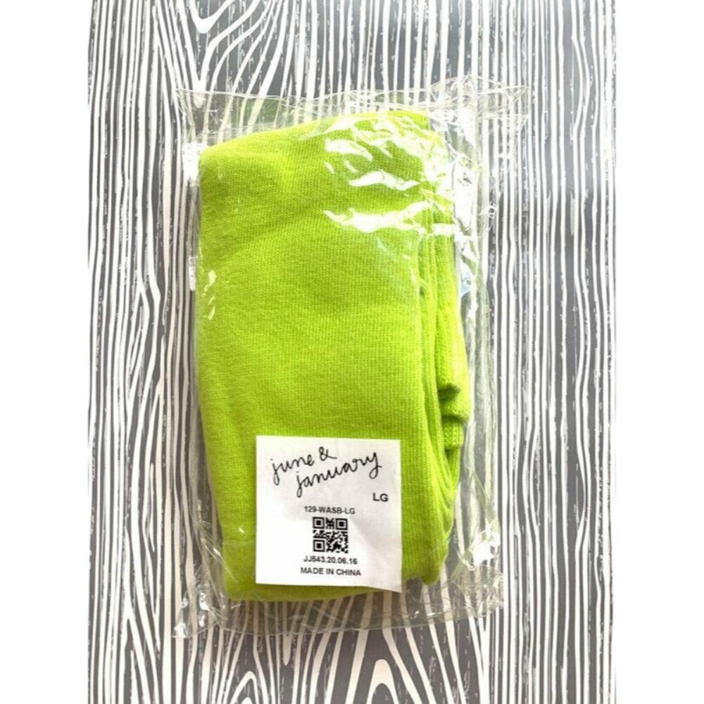 J&J Tights Wasabi Large 5/6 NWT